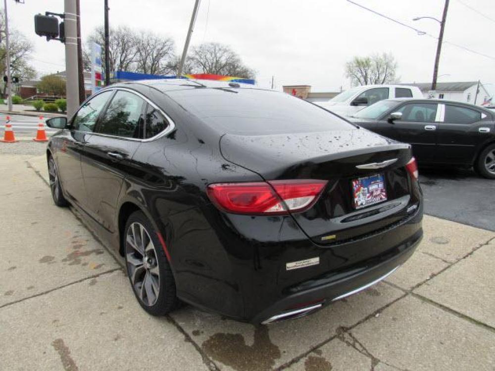 2016 Phantom Black Tri-Coat Pearl Chrysler 200 C (1C3CCCCG3GN) with an 3.6 6 Cylinder Sequential Multiport Fuel Injection engine, 9-Speed Shiftable Automatic transmission, located at 5505 N. Summit St., Toledo, OH, 43611, (419) 729-2688, 41.654953, -83.530014 - Photo #22