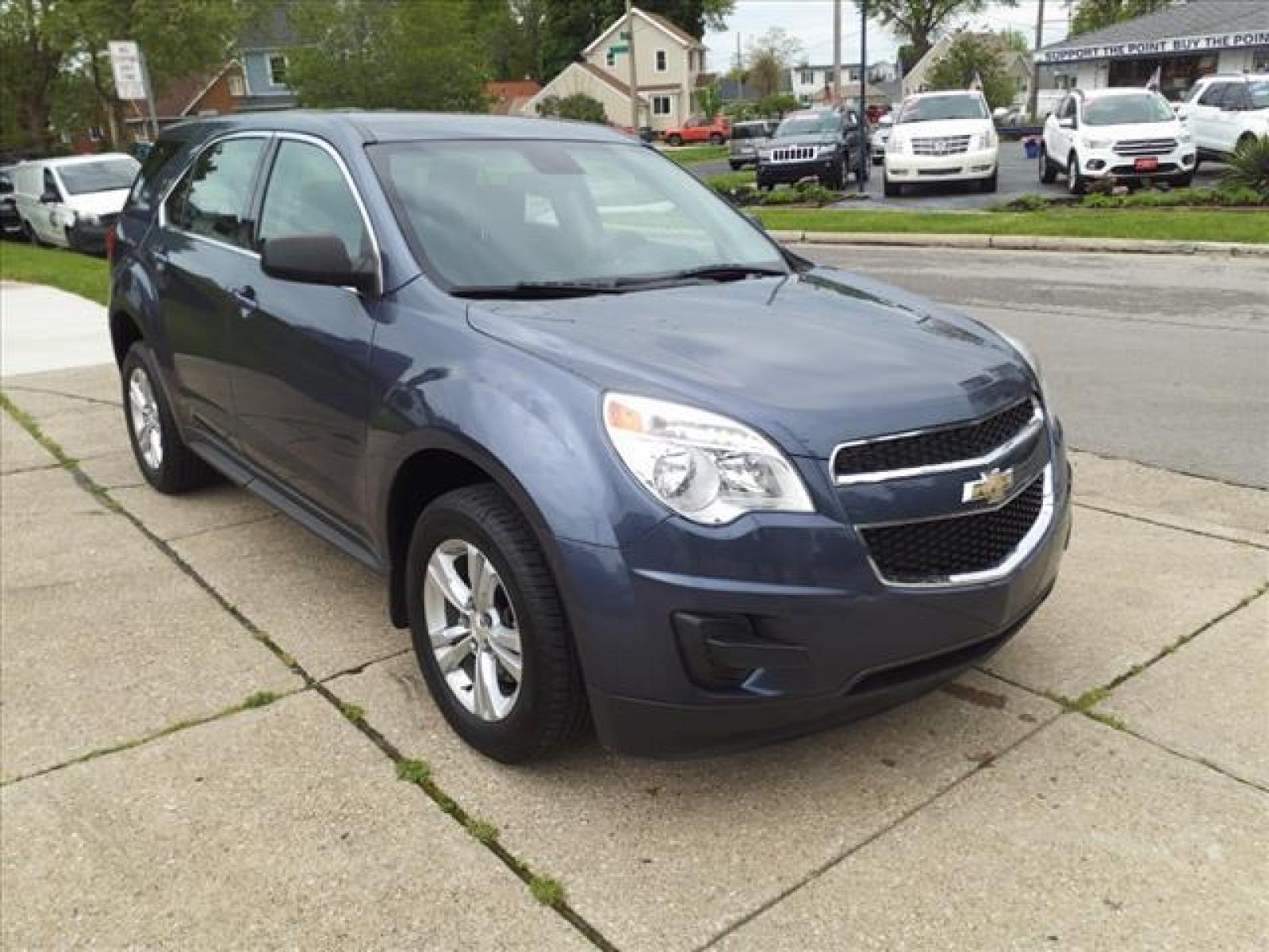 2014 Atlantis Blue Metallic Chevrolet Equinox LS (2GNFLEEK3E6) with an 2.4L 2.4L I4 182hp 172ft. lbs. Direct Injection engine, 6-Speed Shiftable Automatic transmission, located at 5505 N. Summit St., Toledo, OH, 43611, (419) 729-2688, 41.654953, -83.530014 - Photo #15