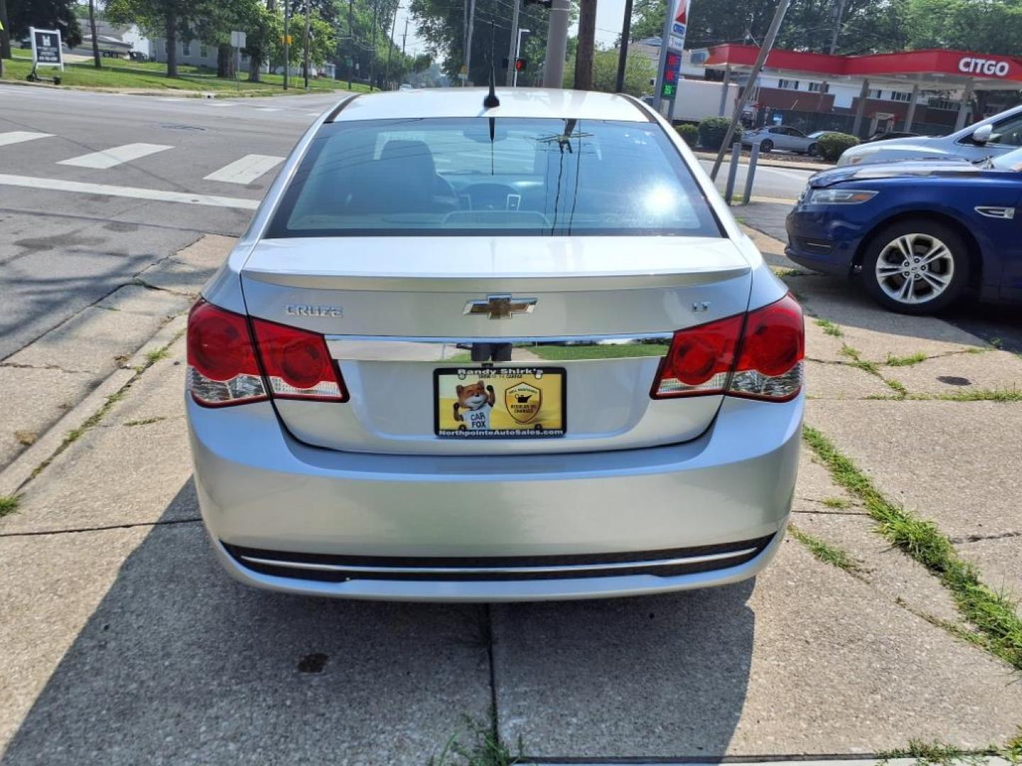 2014 Silver Ice Metallic Chevrolet Cruze 2LT Auto (1G1PE5SBXE7) with an 1.4L Ecotec 1.4L Turbo I4 138hp 148ft. lbs. Sequential Multiport Fuel Injection engine, 6-Speed Shiftable Automatic transmission, located at 5505 N. Summit St., Toledo, OH, 43611, (419) 729-2688, 41.654953, -83.530014 - Photo#23