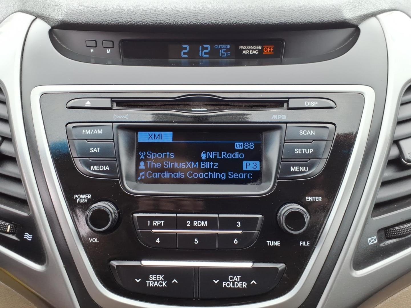 2015 Black Diamond Hyundai ELANTRA SE (5NPDH4AE6FH) with an 1.8L 1.8L I4 145hp 130ft. lbs. Sequential Multiport Fuel Injection engine, 6-Speed Shiftable Automatic transmission, located at 5505 N. Summit St., Toledo, OH, 43611, (419) 729-2688, 41.654953, -83.530014 - Photo#11