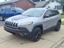 2016 Billet Silver Metallic Clear Coat Psc Jeep Cherokee Trailhawk (1C4PJMBS8GW) with an 3.2L 3.2L V6 271hp 239ft. lbs. Sequential Multiport Fuel Injection engine, 4WD 9-Speed Shiftable Automatic transmission, located at 5505 N. Summit St., Toledo, OH, 43611, (419) 729-2688, 41.654953, -83.530014 - Photo#21