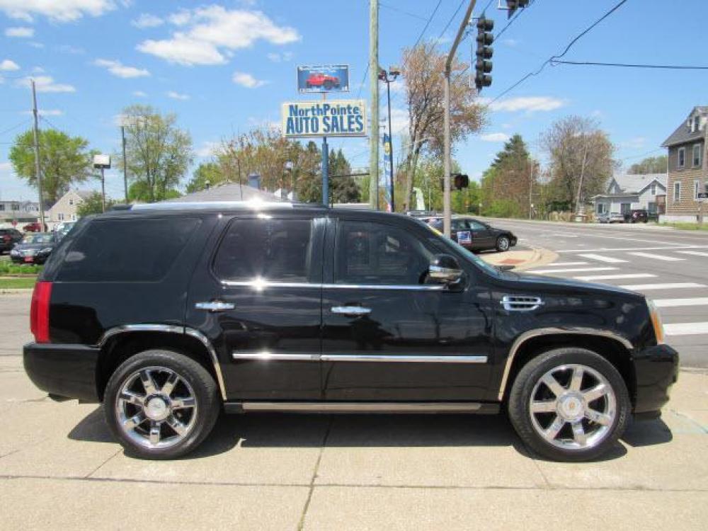 2010 Black Raven Cadillac Escalade Premium (1GYUKCEFXAR) with an 6.2 8 Cylinder Sequential-Port F.I. engine, 6-Speed Shiftable Automatic transmission, located at 5505 N. Summit St., Toledo, OH, 43611, (419) 729-2688, 41.654953, -83.530014 - Photo #0