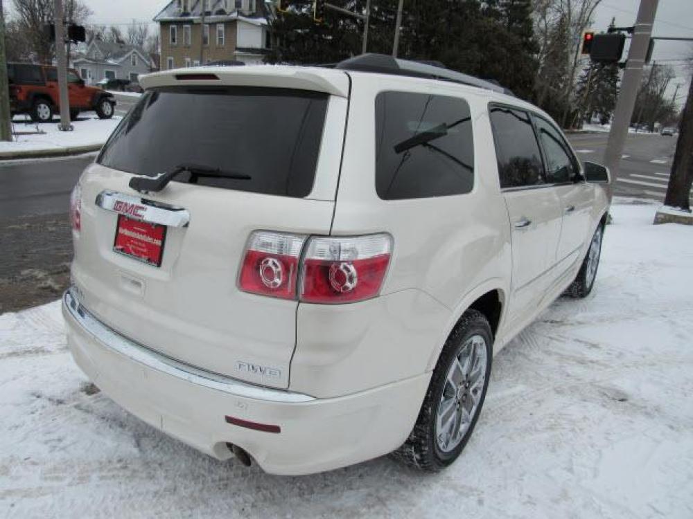 2012 White Diamond Tricoat GMC Acadia Denali AWD (1GKKVTED8CJ) with an 3.6 6 Cylinder Fuel Injected engine, 6-Speed Shiftable Automatic transmission, located at 5505 N. Summit St., Toledo, OH, 43611, (419) 729-2688, 41.654953, -83.530014 - Photo #26