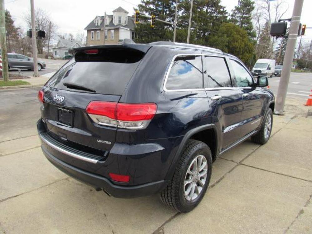 2015 True Blue Pearl Coat Jeep Grand Cherokee Limited 4X4 (1C4RJFBG5FC) with an 3.6 6 Cylinder Sequential Multiport Fuel Injection engine, 8-Speed Shiftable Automatic transmission, located at 5505 N. Summit St., Toledo, OH, 43611, (419) 729-2688, 41.654953, -83.530014 - Photo #25