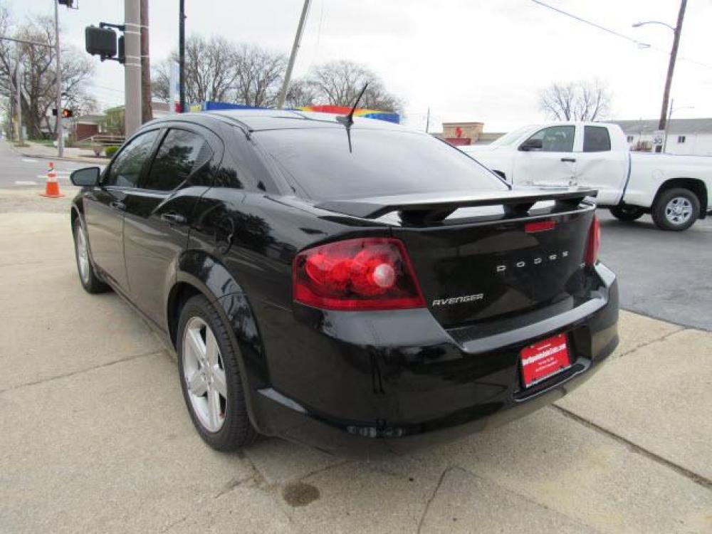 2012 Black Clear Coat Dodge Avenger SXT (1C3CDZCB9CN) with an 2.4 4 Cylinder Sequential Multiport Fuel Injection engine, 4-Speed Automatic transmission, located at 5505 N. Summit St., Toledo, OH, 43611, (419) 729-2688, 41.654953, -83.530014 - Photo #19
