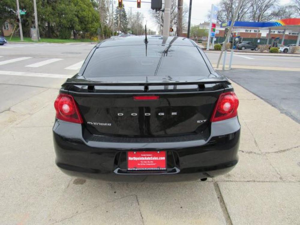 2012 Black Clear Coat Dodge Avenger SXT (1C3CDZCB9CN) with an 2.4 4 Cylinder Sequential Multiport Fuel Injection engine, 4-Speed Automatic transmission, located at 5505 N. Summit St., Toledo, OH, 43611, (419) 729-2688, 41.654953, -83.530014 - Photo #20