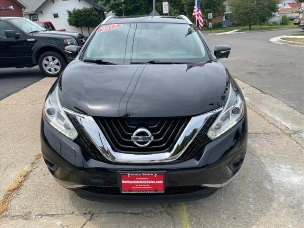 2015 Magnetic Black Nissan Murano SL AWD (5N1AZ2MH5FN) with an 3.5 6 Cylinder Sequential Multiport Fuel Injection engine, CVT transmission, located at 5505 N. Summit St., Toledo, OH, 43611, (419) 729-2688, 41.654953, -83.530014 - Photo #17