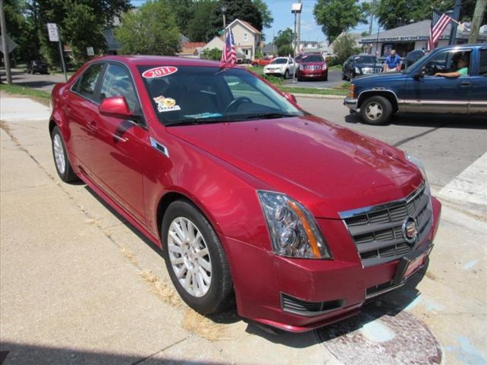 2011 Crystal Red Tintcoat Cadillac CTS 3.0L (1G6DA5EY5B0) with an 3.0 6 Cylinder Fuel Injected engine, 6-Speed Shiftable Automatic transmission, located at 5505 N. Summit St., Toledo, OH, 43611, (419) 729-2688, 41.654953, -83.530014 - Photo #15