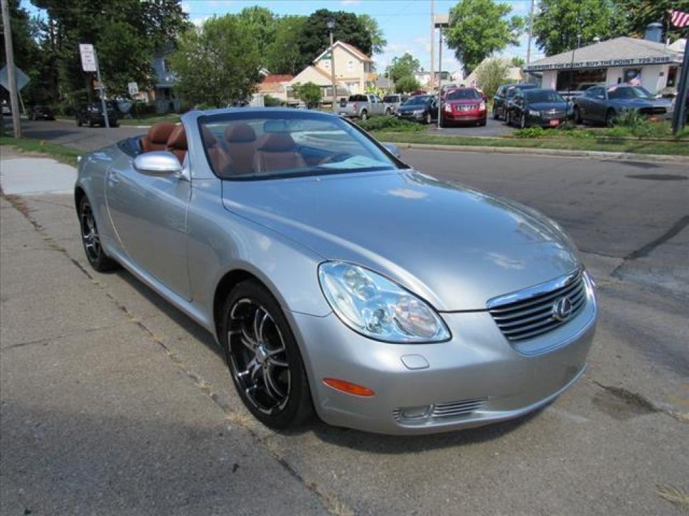2002 Millennium Silver Metallic Lexus SC 430 Base (JTHFN48YX20) with an 4.3 8 Cylinder Sequential Multiport Fuel Injection engine, 5-Speed Automatic transmission, located at 5505 N. Summit St., Toledo, OH, 43611, (419) 729-2688, 41.654953, -83.530014 - Photo #18