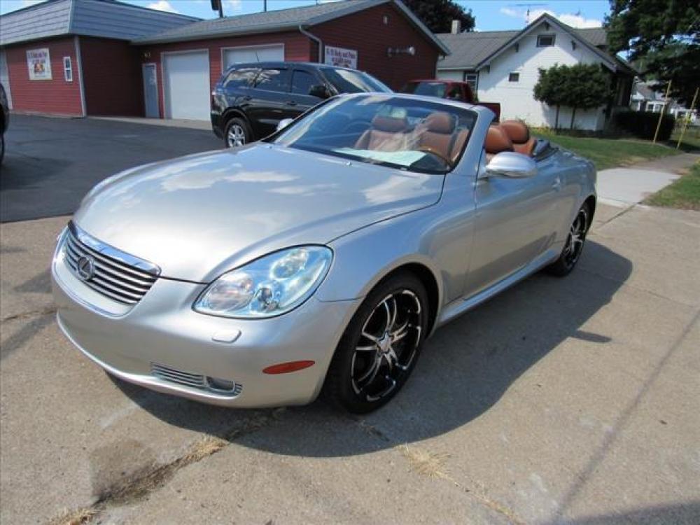 2002 Millennium Silver Metallic Lexus SC 430 Base (JTHFN48YX20) with an 4.3 8 Cylinder Sequential Multiport Fuel Injection engine, 5-Speed Automatic transmission, located at 5505 N. Summit St., Toledo, OH, 43611, (419) 729-2688, 41.654953, -83.530014 - Photo #20