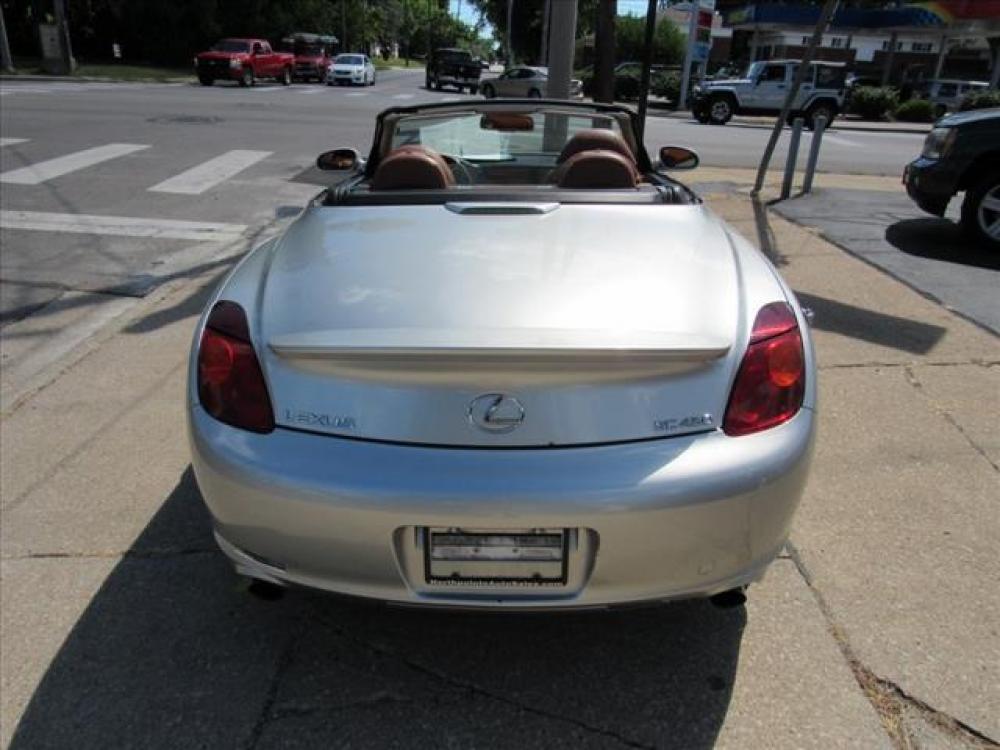 2002 Millennium Silver Metallic Lexus SC 430 Base (JTHFN48YX20) with an 4.3 8 Cylinder Sequential Multiport Fuel Injection engine, 5-Speed Automatic transmission, located at 5505 N. Summit St., Toledo, OH, 43611, (419) 729-2688, 41.654953, -83.530014 - Photo #23