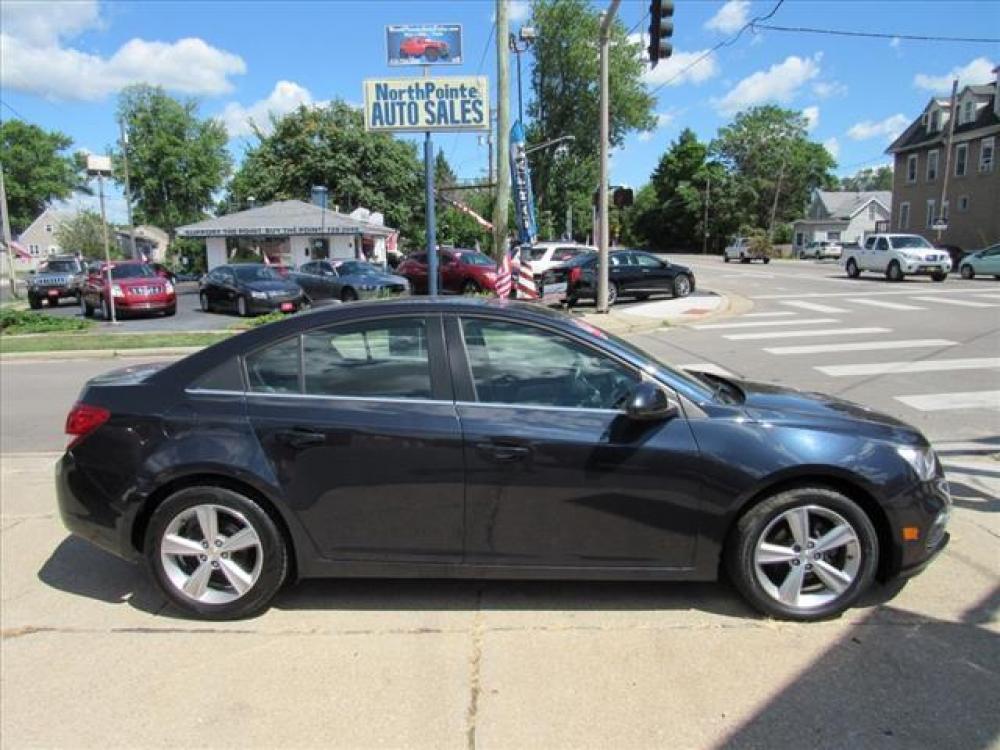 2015 Blue Ray Metallic Chevrolet Cruze 2LT Auto (1G1PE5SB0F7) with an 1.4 4 Cylinder Sequential Multiport Fuel Injection engine, 6-Speed Shiftable Automatic transmission, located at 5505 N. Summit St., Toledo, OH, 43611, (419) 729-2688, 41.654953, -83.530014 - Photo #0