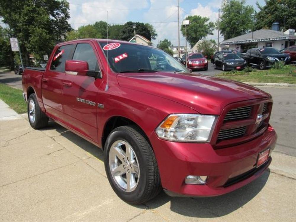 2012 Deep Cherry Red Crystal Pearl Coat RAM 1500 Sport 4X4 (1C6RD7MT4CS) with an 5.7 8 Cylinder Sequential Multiport Fuel Injection engine, 6-Speed Automatic transmission, located at 5505 N. Summit St., Toledo, OH, 43611, (419) 729-2688, 41.654953, -83.530014 - Photo #15