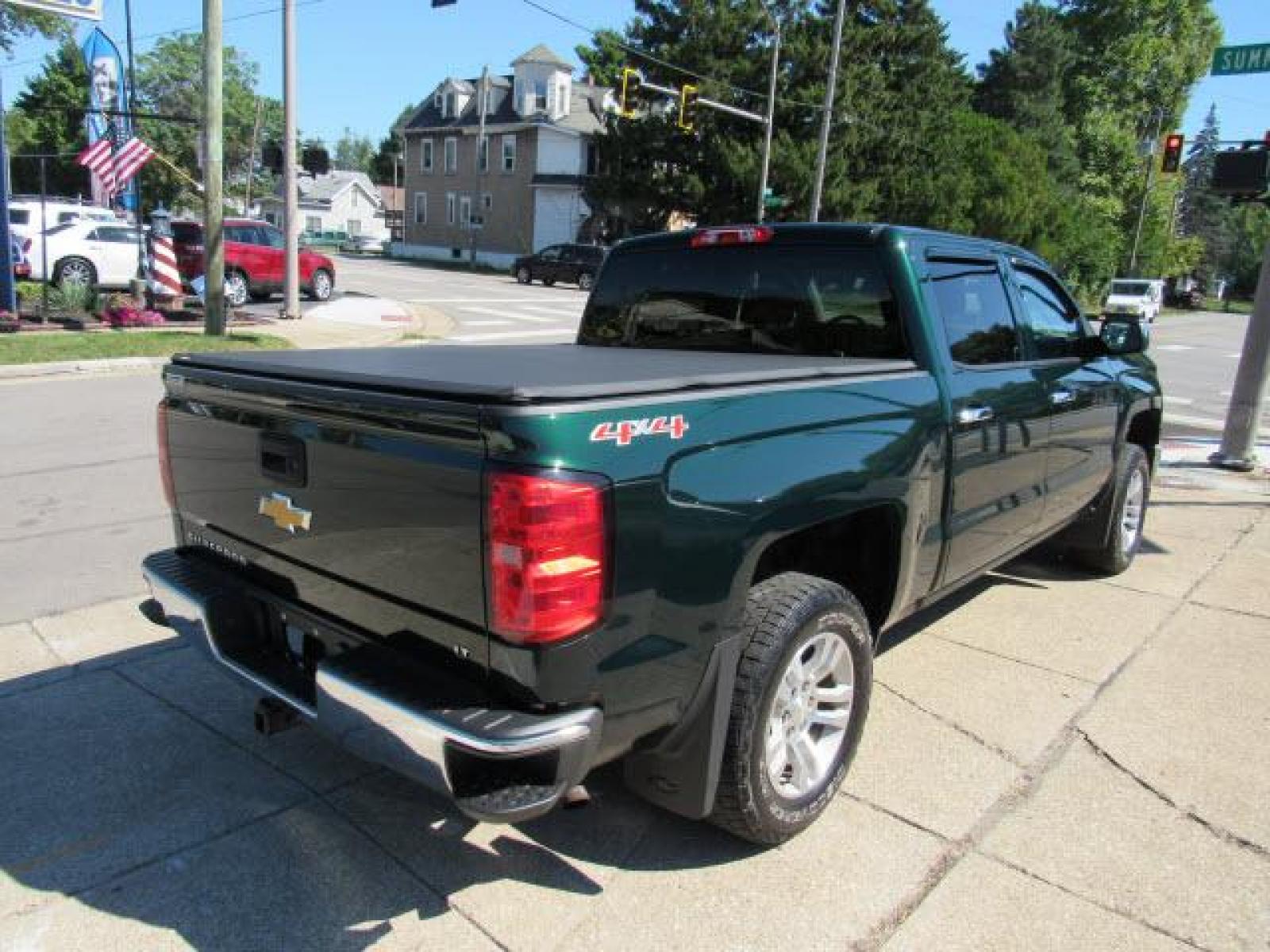 2014 Rainforest Green Metallic Chevrolet Silverado 1500 LT 4X4 (3GCUKREC0EG) with an 5.3 8 Cylinder Direct Injection engine, 6-Speed Shiftable Automatic transmission, located at 5505 N. Summit St., Toledo, OH, 43611, (419) 729-2688, 41.654953, -83.530014 - Photo #21