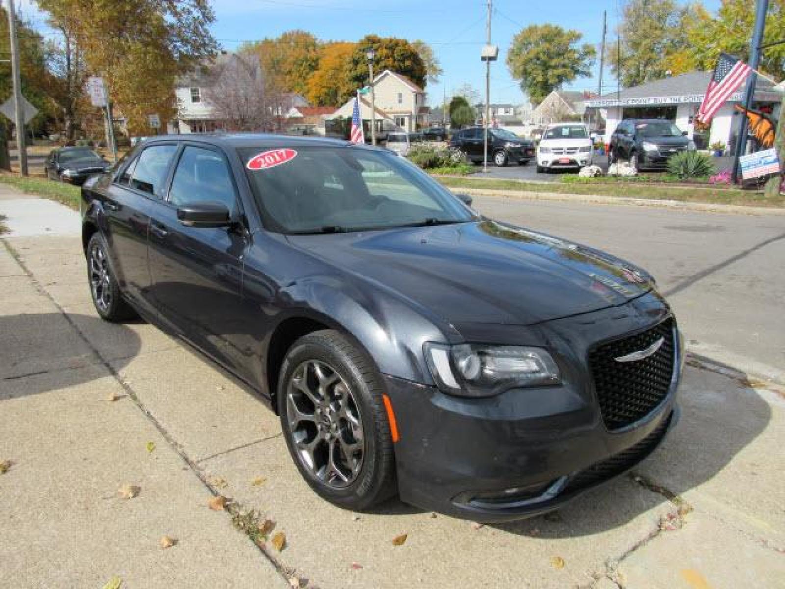 2017 Jazz Blue Pearl Coat Chrysler 300 S AWD (2C3CCAGG6HH) with an 3.6 6 Cylinder Sequential Multiport Fuel Injection engine, 8-Speed Shiftable Automatic transmission, located at 5505 N. Summit St., Toledo, OH, 43611, (419) 729-2688, 41.654953, -83.530014 - Photo #21