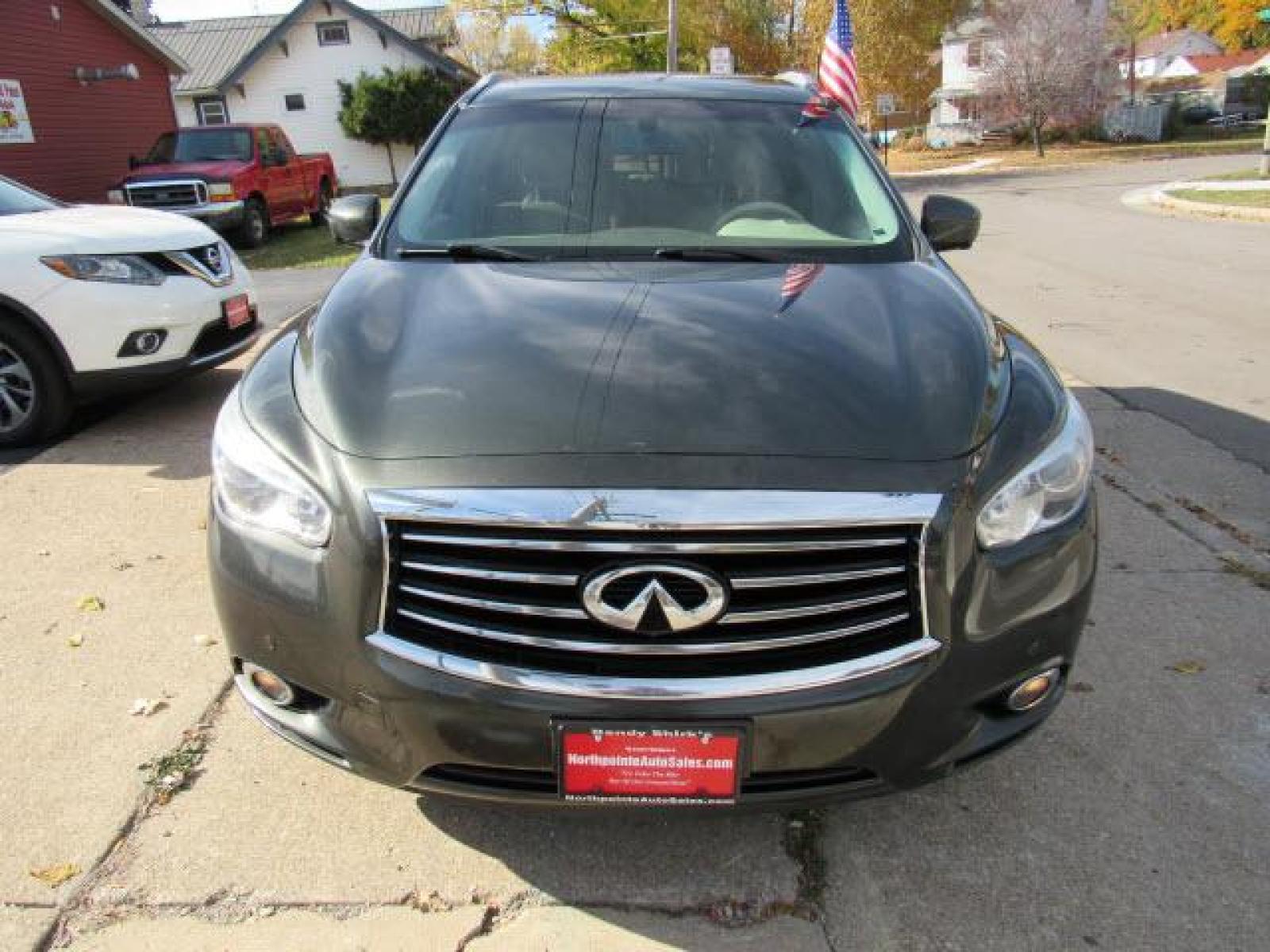 2013 Emerald Graphite INFINITI JX35 AWD (5N1AL0MM3DC) with an 3.5 6 Cylinder Sequential Multiport Fuel Injection engine, CVT transmission, located at 5505 N. Summit St., Toledo, OH, 43611, (419) 729-2688, 41.654953, -83.530014 - Photo #24