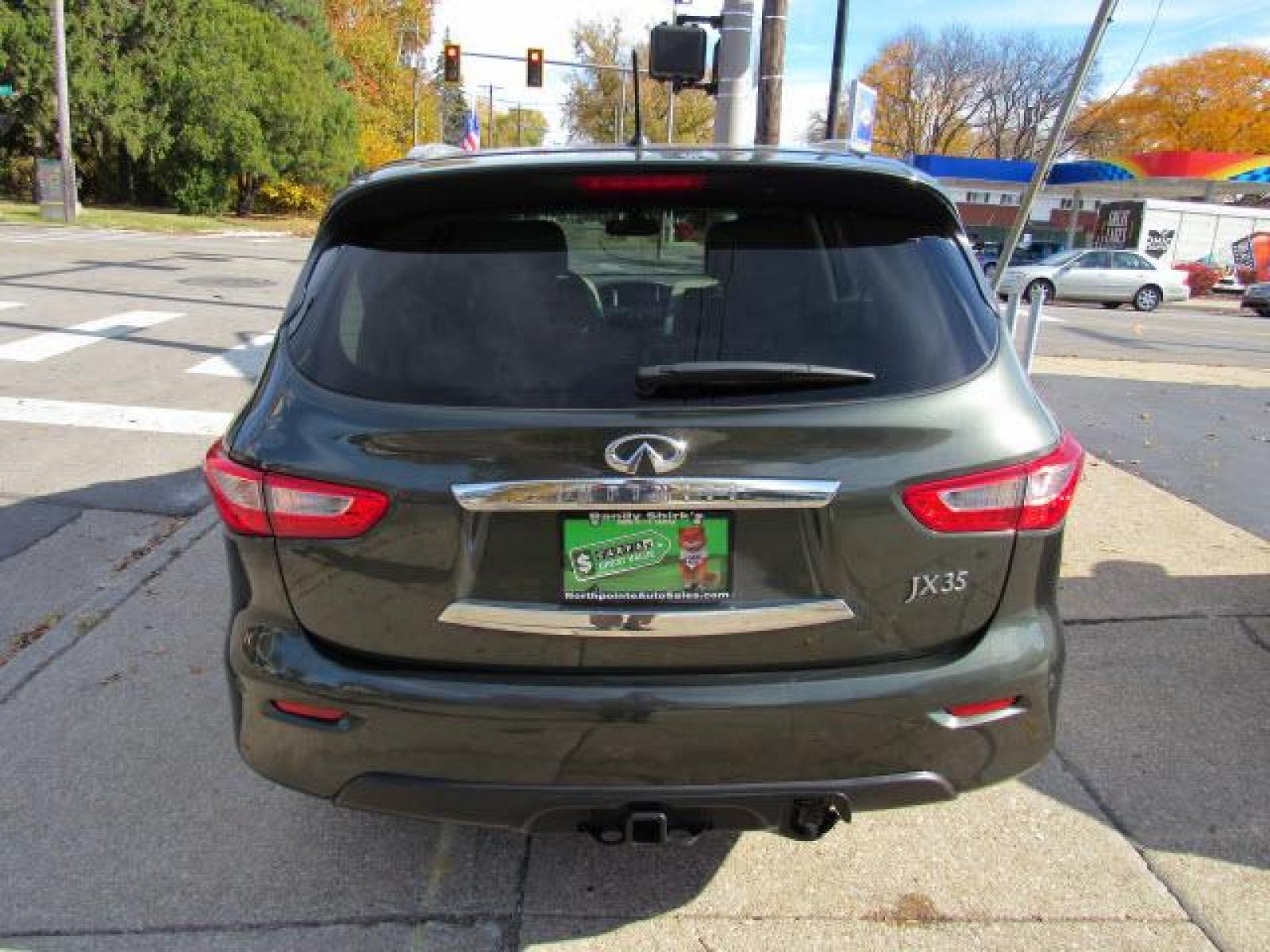 2013 Emerald Graphite INFINITI JX35 AWD (5N1AL0MM3DC) with an 3.5 6 Cylinder Sequential Multiport Fuel Injection engine, CVT transmission, located at 5505 N. Summit St., Toledo, OH, 43611, (419) 729-2688, 41.654953, -83.530014 - Photo #28