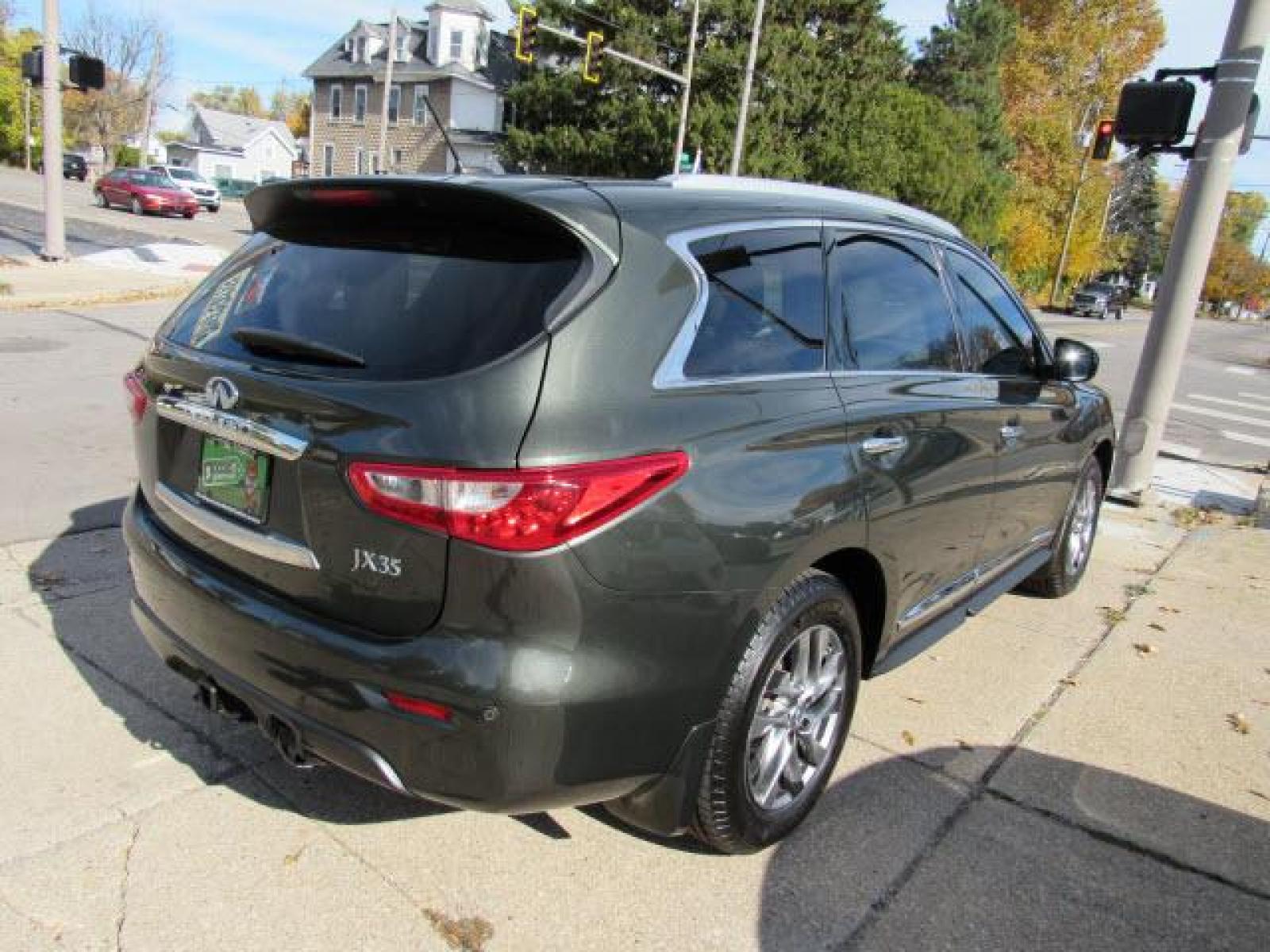 2013 Emerald Graphite INFINITI JX35 AWD (5N1AL0MM3DC) with an 3.5 6 Cylinder Sequential Multiport Fuel Injection engine, CVT transmission, located at 5505 N. Summit St., Toledo, OH, 43611, (419) 729-2688, 41.654953, -83.530014 - Photo #29