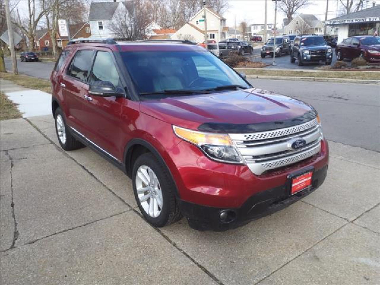 2013 Ruby Red Metallic Tinted Clear Coat Ford Explorer XLT (1FM5K7D92DG) with an 2.0L EcoBoost 2.0L Turbo I4 24 Direct Injection engine, Automatic transmission, located at 5505 N. Summit St., Toledo, OH, 43611, (419) 729-2688, 41.654953, -83.530014 - Photo #17
