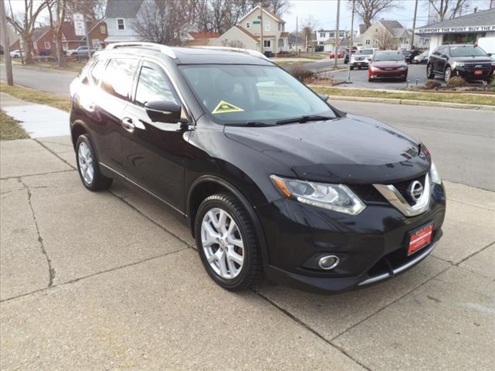 2015 Super Black Nissan Rogue SL (5N1AT2MV8FC) with an 2.5L 2.5L I4 170hp 175ft. lbs. Sequential Multiport Fuel Injection engine, CVT transmission, located at 5505 N. Summit St., Toledo, OH, 43611, (419) 729-2688, 41.654953, -83.530014 - Photo #21