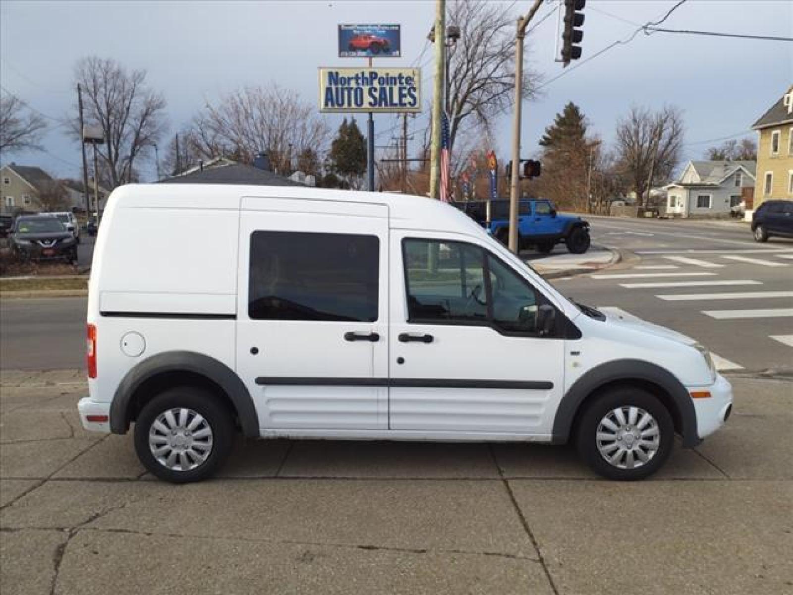 2012 Frozen White Ford Transit Connect XLT (NM0LS6BN7CT) with an 2.0L Duratec 2.0L I4 136hp 128 Sequential Multiport Fuel Injection engine, 4-Speed Automatic transmission, located at 5505 N. Summit St., Toledo, OH, 43611, (419) 729-2688, 41.654953, -83.530014 - Photo #0