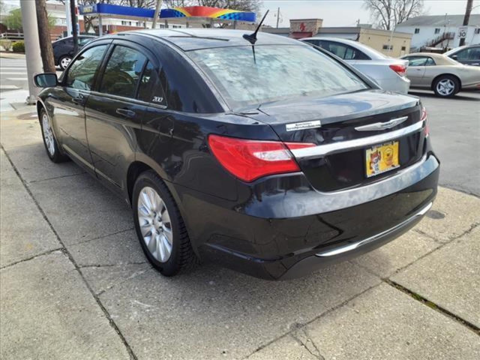 2014 Black Clear Coat Chrysler 200 LX (1C3CCBAB0EN) with an 2.4L 2.4L I4 173hp 166ft. lbs. Sequential Multiport Fuel Injection engine, Automatic transmission, located at 5505 N. Summit St., Toledo, OH, 43611, (419) 729-2688, 41.654953, -83.530014 - Photo #17