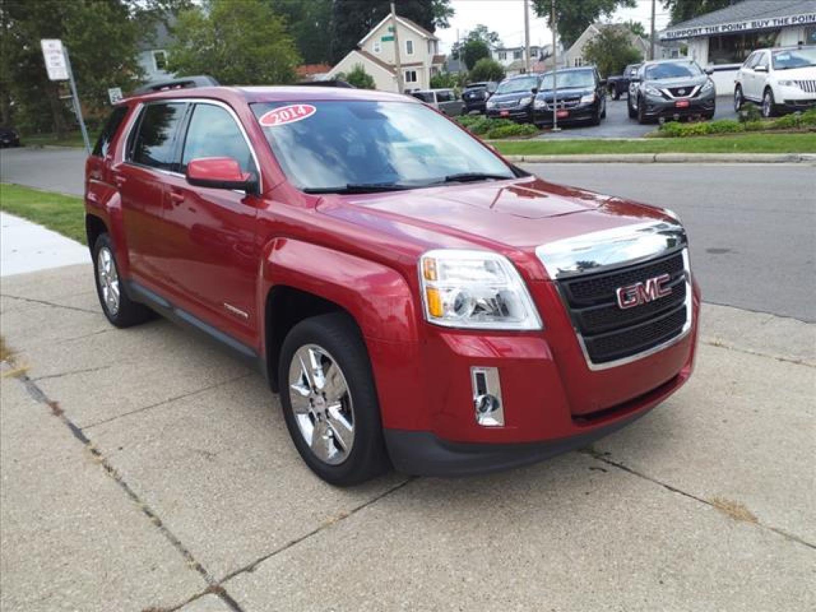 2014 Crystal Red Tintcoat GMC Terrain SLE-2 (2GKALREK6E6) with an 2.4L Ecotec 2.4L I4 182hp 172f Direct Injection engine, 6-Speed Shiftable Automatic transmission, located at 5505 N. Summit St., Toledo, OH, 43611, (419) 729-2688, 41.654953, -83.530014 - Bring your Digital Music collection to life. This baby is ready to RoCk! Just Plug It In! Buy with confidence - maintenance records are available for this vehicle showing immaculate care. Breathe easy! This is a Non Smoker vehicle! This vehicle is loaded with lot of extras. No need to speak up - Photo #18