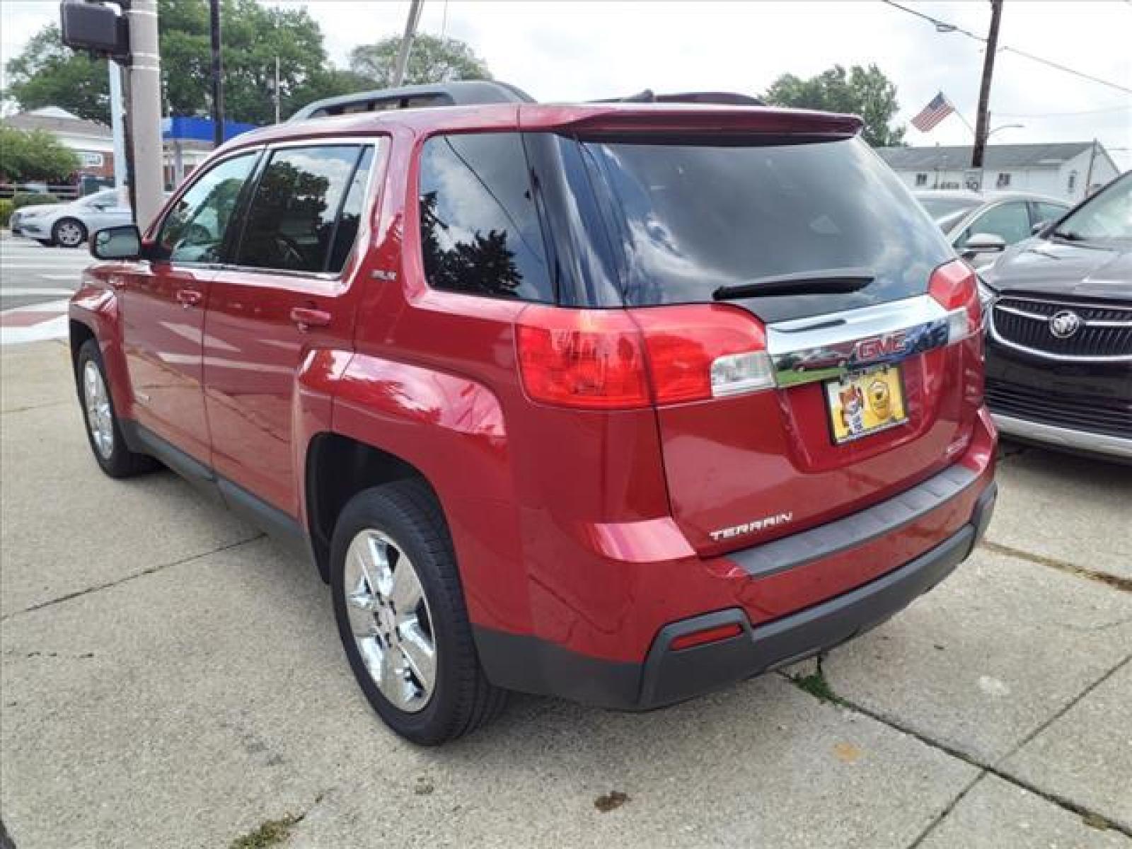 2014 Crystal Red Tintcoat GMC Terrain SLE-2 (2GKALREK6E6) with an 2.4L Ecotec 2.4L I4 182hp 172f Direct Injection engine, 6-Speed Shiftable Automatic transmission, located at 5505 N. Summit St., Toledo, OH, 43611, (419) 729-2688, 41.654953, -83.530014 - Bring your Digital Music collection to life. This baby is ready to RoCk! Just Plug It In! Buy with confidence - maintenance records are available for this vehicle showing immaculate care. Breathe easy! This is a Non Smoker vehicle! This vehicle is loaded with lot of extras. No need to speak up - Photo #22