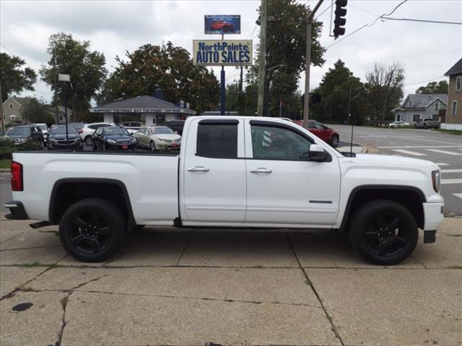 2017 Summit White GMC Sierra 1500 Base (1GTV2LEC8HZ) with an 5.3L EcoTec3 5.3L V8 355hp 383 Direct Injection engine, 6-Speed Shiftable Automatic w/Overdrive transmission, located at 5505 N. Summit St., Toledo, OH, 43611, (419) 729-2688, 41.654953, -83.530014 - Photo #0