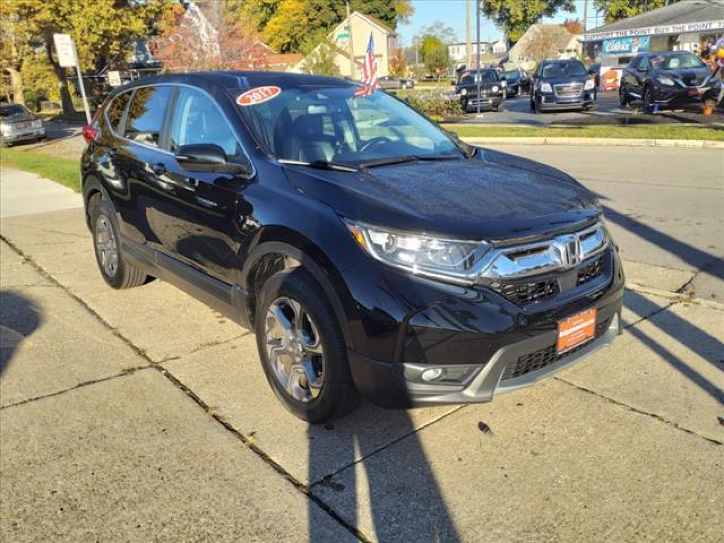 2017 Crystal Black Pearl Bk Honda CR-V AWD EX-L (2HKRW2H8XHH) with an 1.5L 1.5L Turbo I4 190hp 179ft. lbs. Direct Injection engine, CVT transmission, located at 5505 N. Summit St., Toledo, OH, 43611, (419) 729-2688, 41.654953, -83.530014 - Photo#19