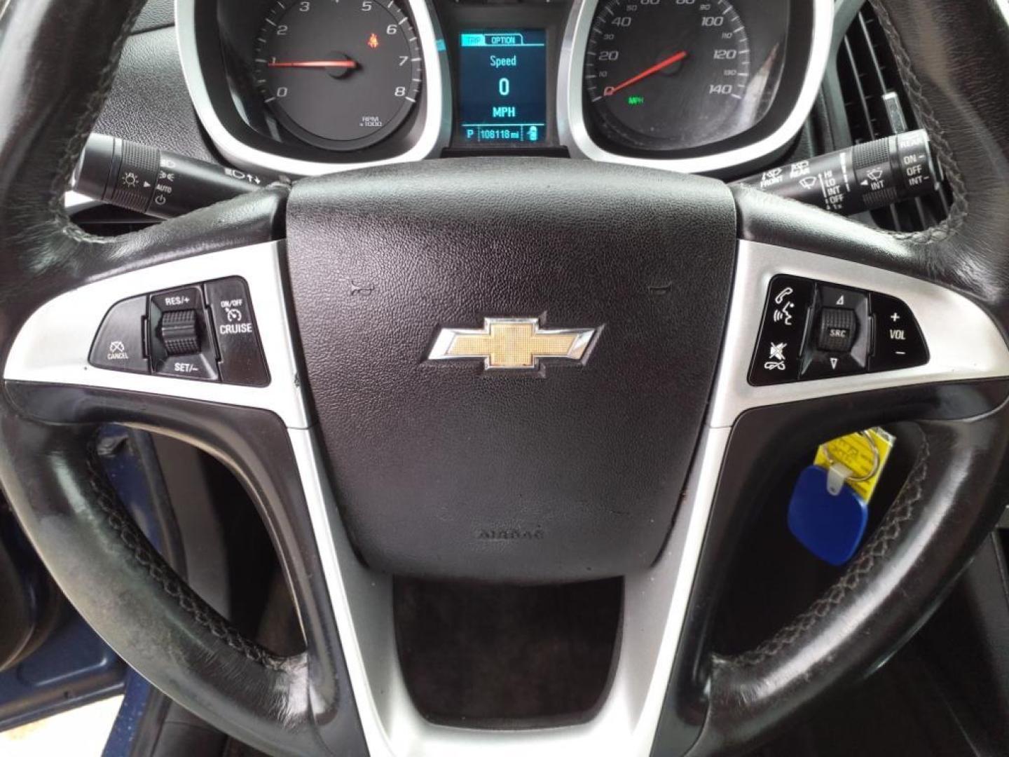 2017 Blue Velvet Metallic G1m Chevrolet Equinox LT (2GNALCEK6H6) with an 2.4L Ecotec 2.4L I4 182hp 172ft. lbs. Direct Injection engine, 6-Speed Shiftable Automatic transmission, located at 5505 N. Summit St., Toledo, OH, 43611, (419) 729-2688, 41.654953, -83.530014 - Photo#7