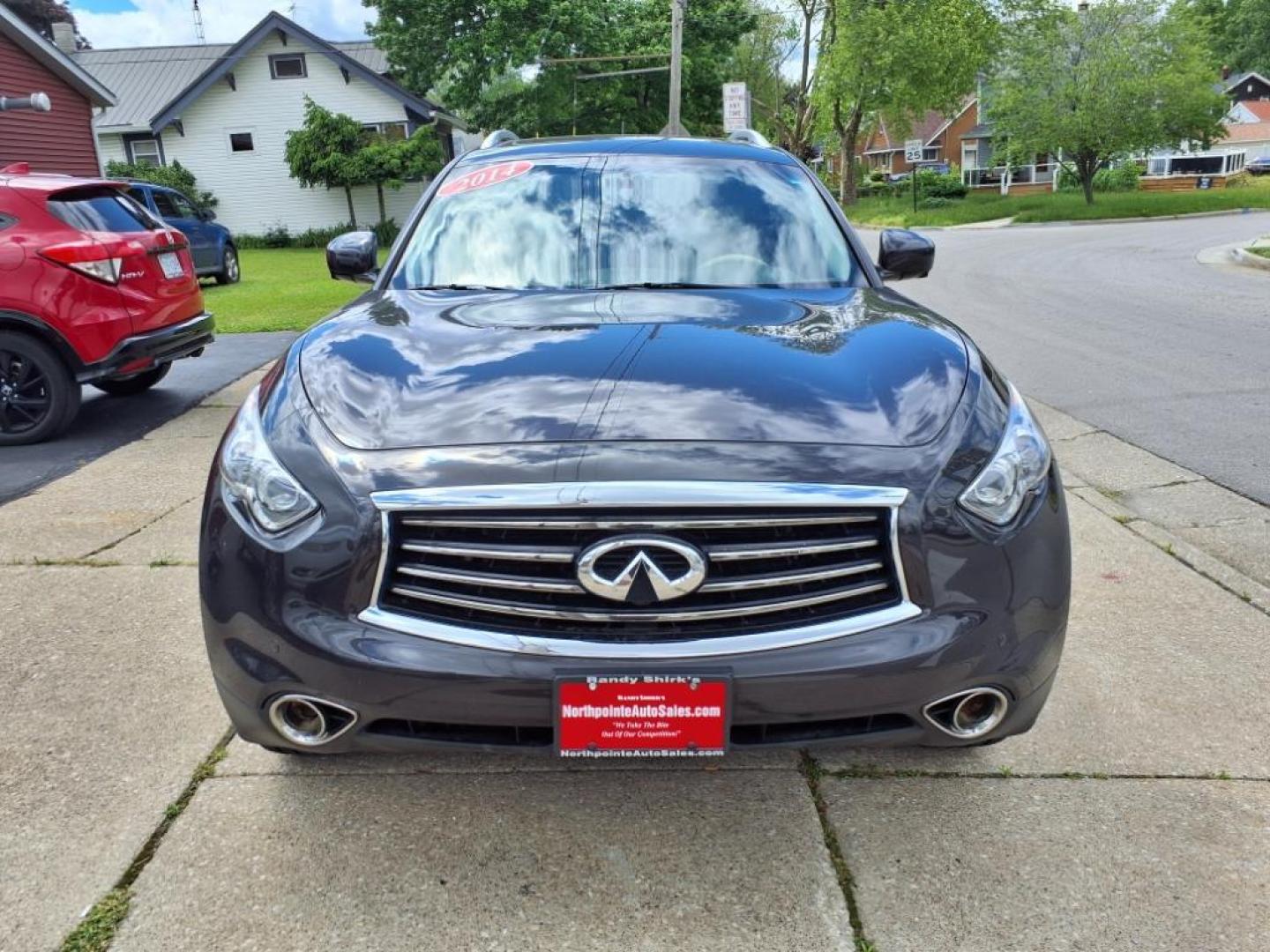 2013 Umbria Twilight INFINITI FX37 AWD Base (JN8CS1MW1DM) with an 3.7L 3.7L V6 325hp 267ft. lbs. Direct Injection engine, 7-Speed Shiftable Automatic transmission, located at 5505 N. Summit St., Toledo, OH, 43611, (419) 729-2688, 41.654953, -83.530014 - Photo#23