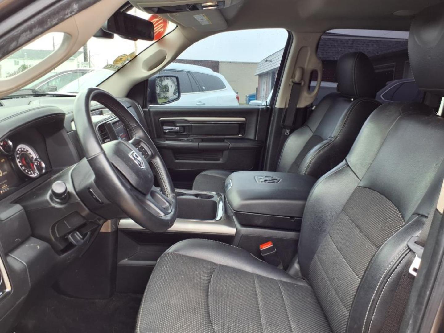 2018 Maximum Steel Metallic Clear Coat RAM 1500 4x4 Sport (1C6RR7MT8JS) with an 5.7L HEMI 5.7L V8 395hp 410ft. lbs. Sequential Multiport Fuel Injection engine, 8-Speed Shiftable Automatic transmission, located at 5505 N. Summit St., Toledo, OH, 43611, (419) 729-2688, 41.654953, -83.530014 - Photo#1