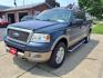 2004 Medium Wedgewood Blue Clearcoat Ford F-150 Lariat (1FTPW14574K) with an 5.4L Triton 5.4L V8 300hp 365ft. lbs. Sequential Multiport Fuel Injection engine, 4-Speed Automatic transmission, located at 5505 N. Summit St., Toledo, OH, 43611, (419) 729-2688, 41.654953, -83.530014 - Photo#19