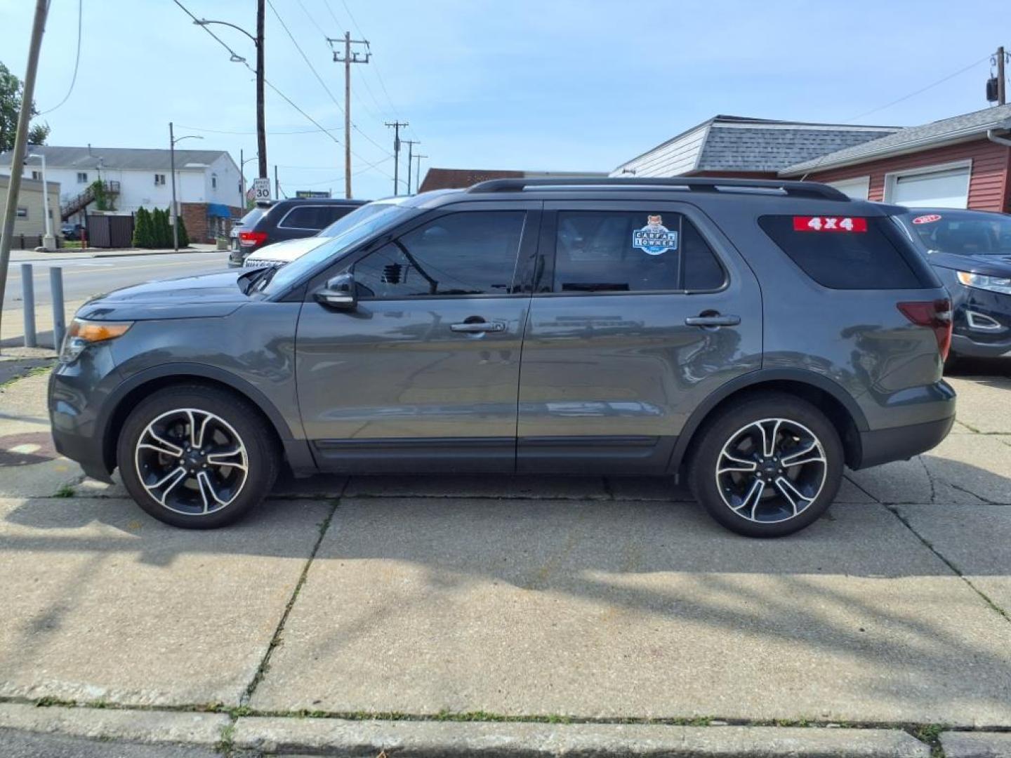 2015 Magnetic Metallic Ford Explorer AWD sport (1FM5K8GT5FG) with an 3.5L EcoBoost 3.5L Twin Turbo V6 365hp 350ft. lbs. Direct Injection engine, 6-Speed Shiftable Automatic transmission, located at 5505 N. Summit St., Toledo, OH, 43611, (419) 729-2688, 41.654953, -83.530014 - Photo#24