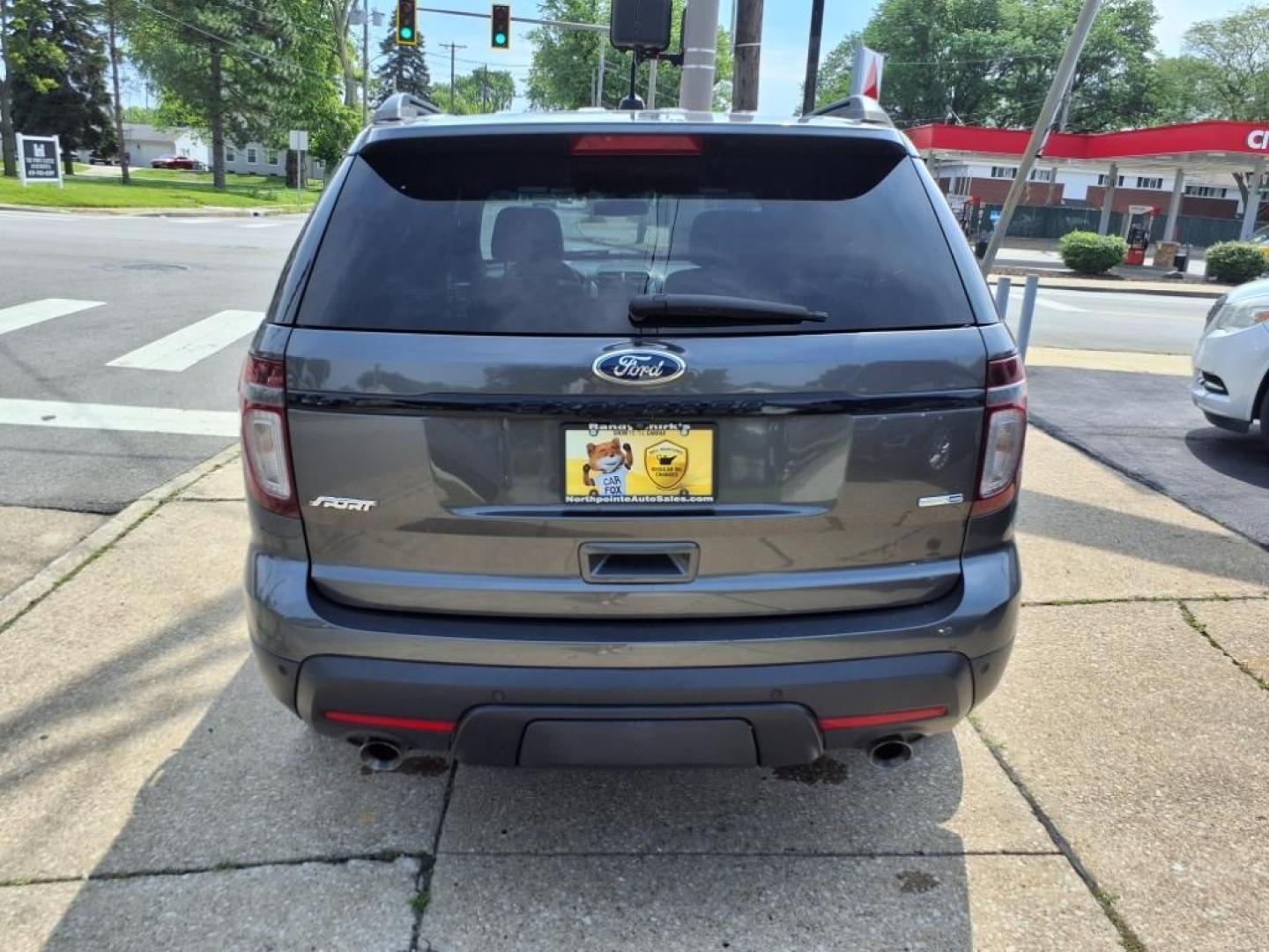 2015 Magnetic Metallic Ford Explorer AWD sport (1FM5K8GT5FG) with an 3.5L EcoBoost 3.5L Twin Turbo V6 365hp 350ft. lbs. Direct Injection engine, 6-Speed Shiftable Automatic transmission, located at 5505 N. Summit St., Toledo, OH, 43611, (419) 729-2688, 41.654953, -83.530014 - Photo#26