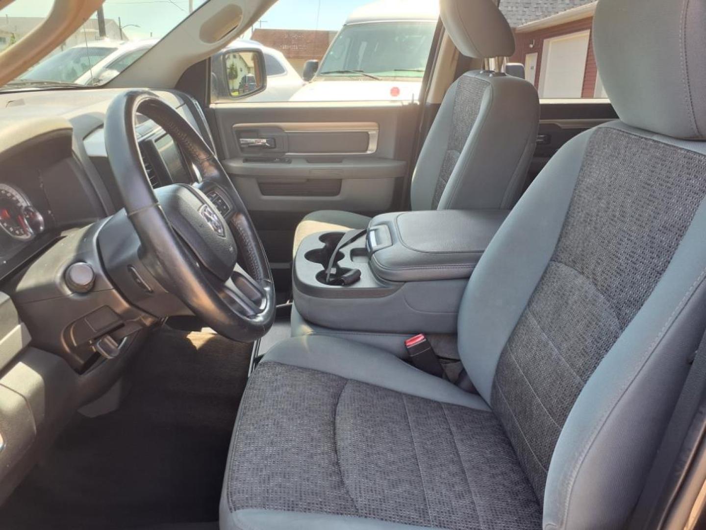 2016 Granite Crystal Metallic Clear Coat RAM 1500 Big Horn (1C6RR7LT8GS) with an 5.7L HEMI 5.7L V8 395hp 410ft. lbs. Sequential Multiport Fuel Injection engine, 8-Speed Shiftable Automatic transmission, located at 5505 N. Summit St., Toledo, OH, 43611, (419) 729-2688, 41.654953, -83.530014 - Photo#1