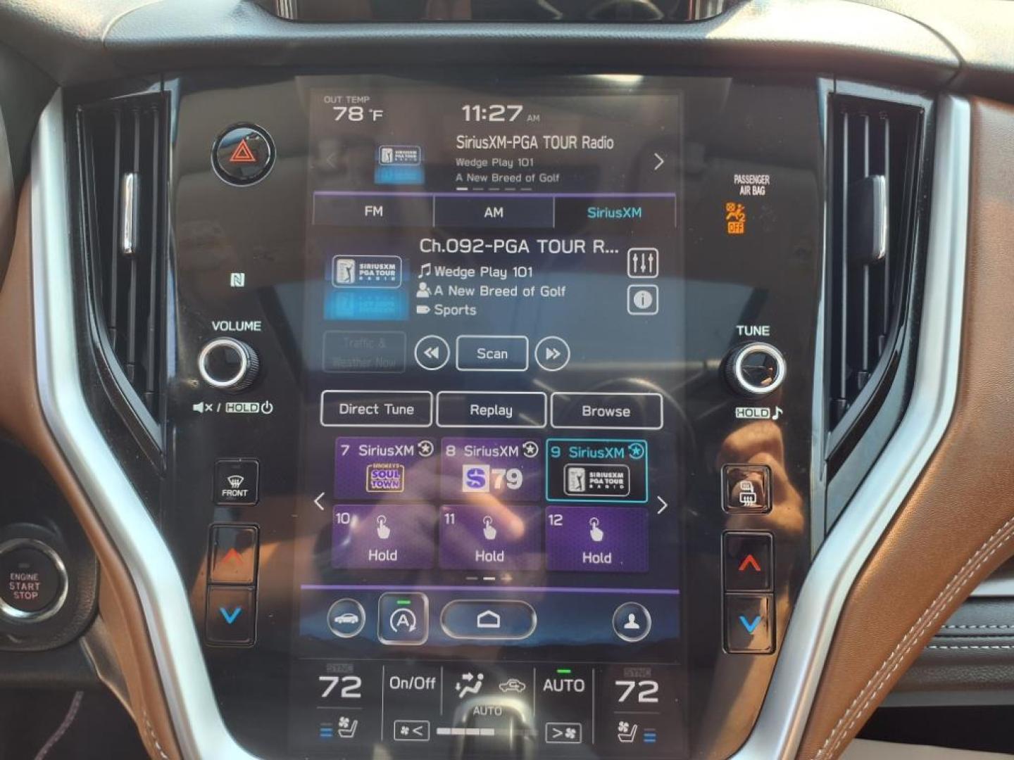 2020 Magnetite Gray Metallic Subaru Outback Touring XT (4S4BTGPD1L3) with an 2.4L 2.4L Turbo H4 260hp 277ft. lbs. Direct Injection engine, 8-Speed Shiftable CVT transmission, located at 5505 N. Summit St., Toledo, OH, 43611, (419) 729-2688, 41.654953, -83.530014 - Photo#16