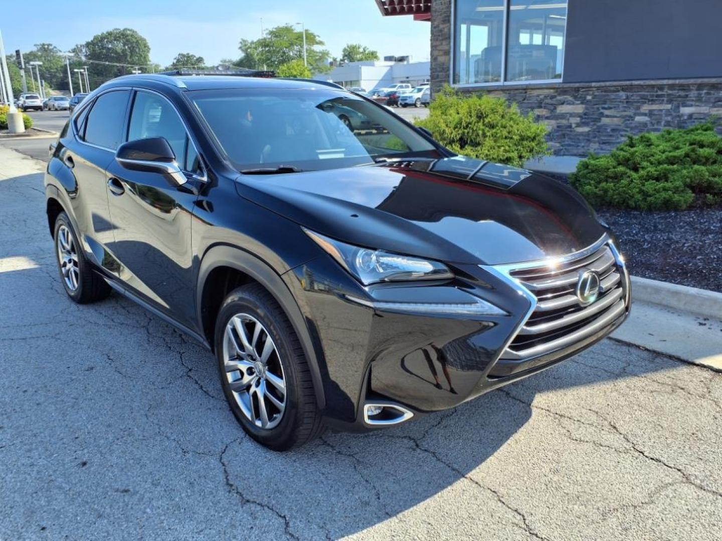 2015 Obsidian Lexus NX 200t Base (JTJBARBZXF2) with an 2.0L 2.0L Turbo I4 235hp 258ft. lbs. Direct Injection engine, 6-Speed Shiftable Automatic transmission, located at 5505 N. Summit St., Toledo, OH, 43611, (419) 729-2688, 41.654953, -83.530014 - Photo#20