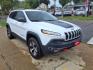 2015 Bright White Clear Coat Jeep Cherokee Trailhawk (1C4PJMBSXFW) with an 3.2L 3.2L V6 271hp 239ft. lbs. Sequential Multiport Fuel Injection engine, 4WD 9-Speed Shiftable Automatic transmission, located at 5505 N. Summit St., Toledo, OH, 43611, (419) 729-2688, 41.654953, -83.530014 - Photo#19