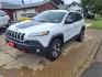 2015 Bright White Clear Coat Jeep Cherokee Trailhawk (1C4PJMBSXFW) with an 3.2L 3.2L V6 271hp 239ft. lbs. Sequential Multiport Fuel Injection engine, 4WD 9-Speed Shiftable Automatic transmission, located at 5505 N. Summit St., Toledo, OH, 43611, (419) 729-2688, 41.654953, -83.530014 - Photo#21