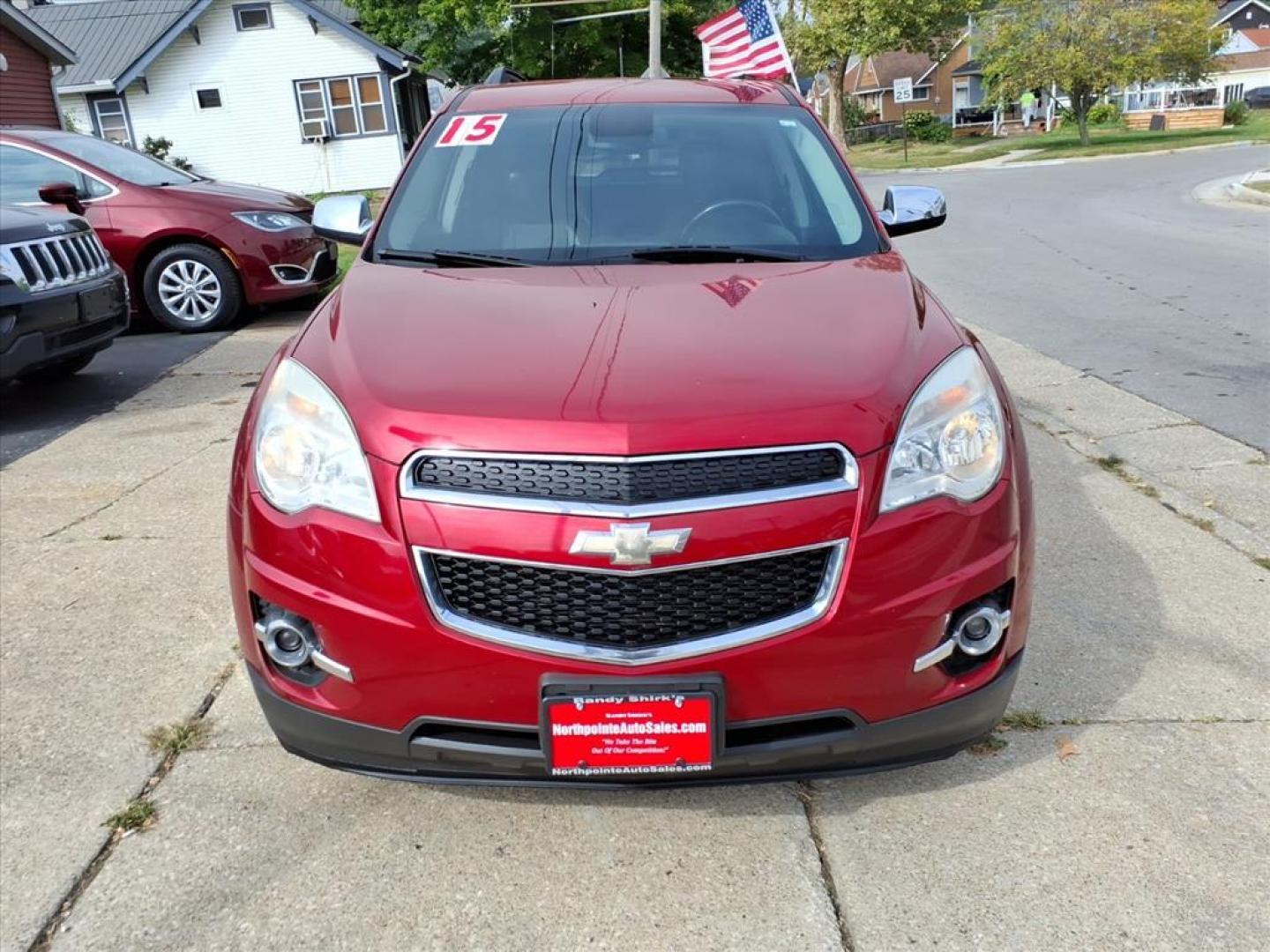 2015 Crystal Red Tintcoat Chevrolet Equinox LT (2GNALCEK9F6) with an 2.4L 2.4L I4 182hp 172ft. lbs. Direct Injection engine, 6-Speed Shiftable Automatic transmission, located at 5505 N. Summit St., Toledo, OH, 43611, (419) 729-2688, 41.654953, -83.530014 - Photo#19