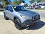 2016 Billet Silver Metallic Clear Coat Jeep Cherokee Trailhawk (1C4PJMBS6GW) with an 3.2L 3.2L V6 271hp 239ft. lbs. Sequential Multiport Fuel Injection engine, 4WD 9-Speed Shiftable Automatic transmission, located at 5505 N. Summit St., Toledo, OH, 43611, (419) 729-2688, 41.654953, -83.530014 - Photo#19