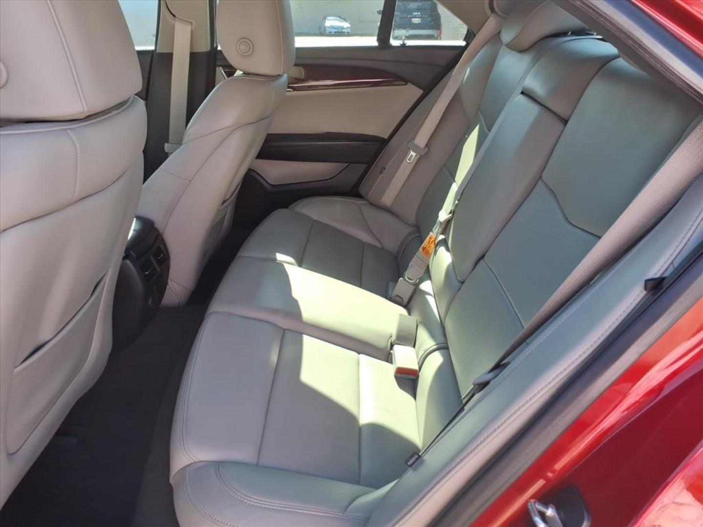 2018 Red Obsession Tintcoat Cadillac ATS 2.0T Luxury (1G6AF5SX9J0) with an 2.0L 2.0L Turbo I4 272hp 295ft. lbs. Direct Injection engine, 8-Speed Shiftable Automatic transmission, located at 5505 N. Summit St., Toledo, OH, 43611, (419) 729-2688, 41.654953, -83.530014 - Photo#4