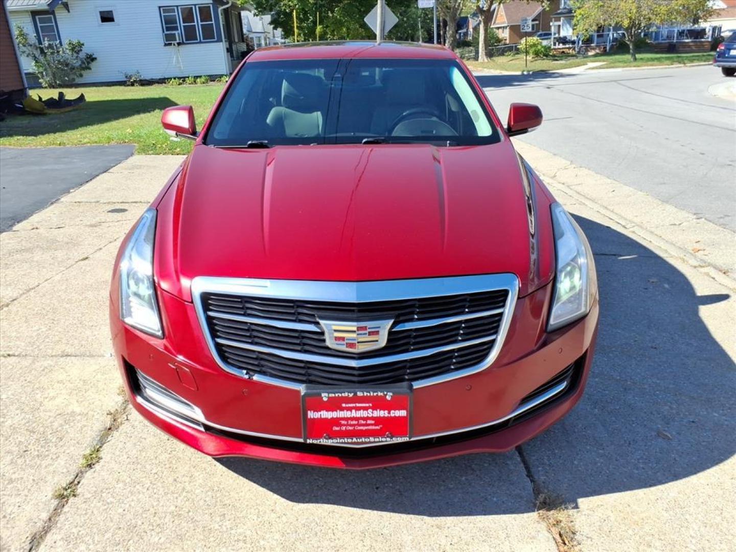 2018 Red Obsession Tintcoat Cadillac ATS 2.0T Luxury (1G6AF5SX9J0) with an 2.0L 2.0L Turbo I4 272hp 295ft. lbs. Direct Injection engine, 8-Speed Shiftable Automatic transmission, located at 5505 N. Summit St., Toledo, OH, 43611, (419) 729-2688, 41.654953, -83.530014 - Photo#22