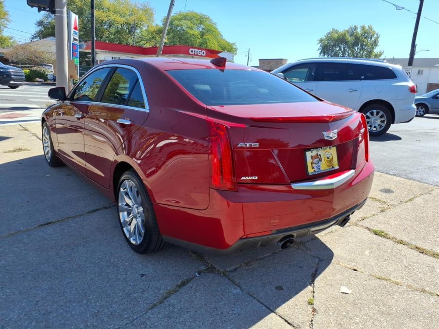 2018 Red Obsession Tintcoat Cadillac ATS 2.0T Luxury (1G6AF5SX9J0) with an 2.0L 2.0L Turbo I4 272hp 295ft. lbs. Direct Injection engine, 8-Speed Shiftable Automatic transmission, located at 5505 N. Summit St., Toledo, OH, 43611, (419) 729-2688, 41.654953, -83.530014 - Photo#25