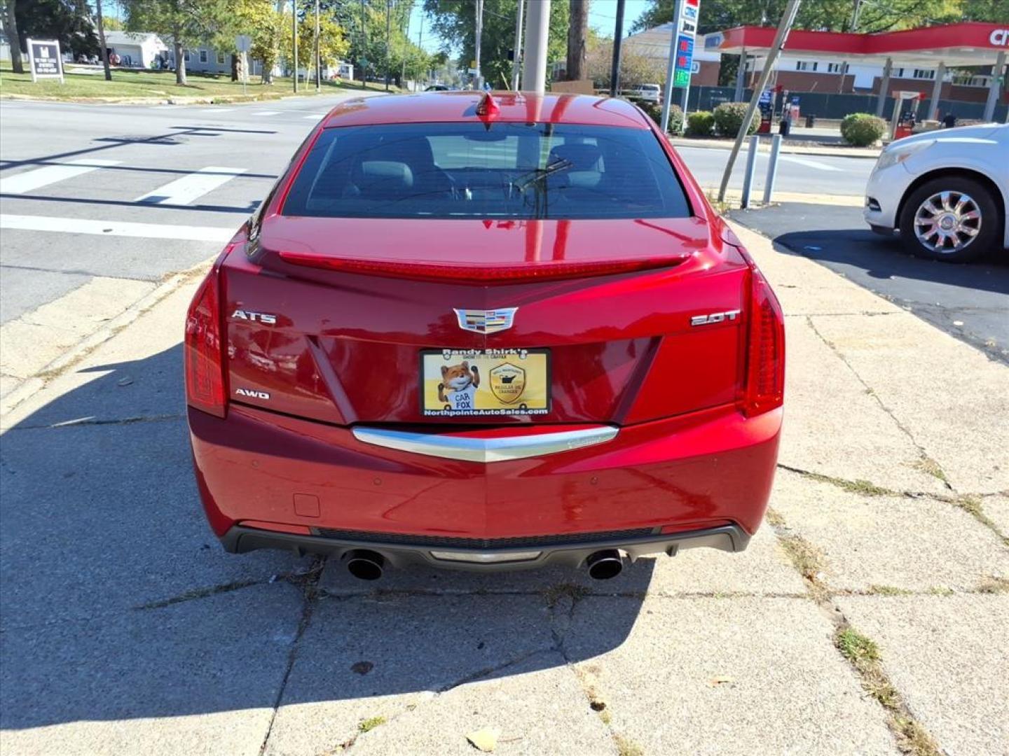 2018 Red Obsession Tintcoat Cadillac ATS 2.0T Luxury (1G6AF5SX9J0) with an 2.0L 2.0L Turbo I4 272hp 295ft. lbs. Direct Injection engine, 8-Speed Shiftable Automatic transmission, located at 5505 N. Summit St., Toledo, OH, 43611, (419) 729-2688, 41.654953, -83.530014 - Photo#26