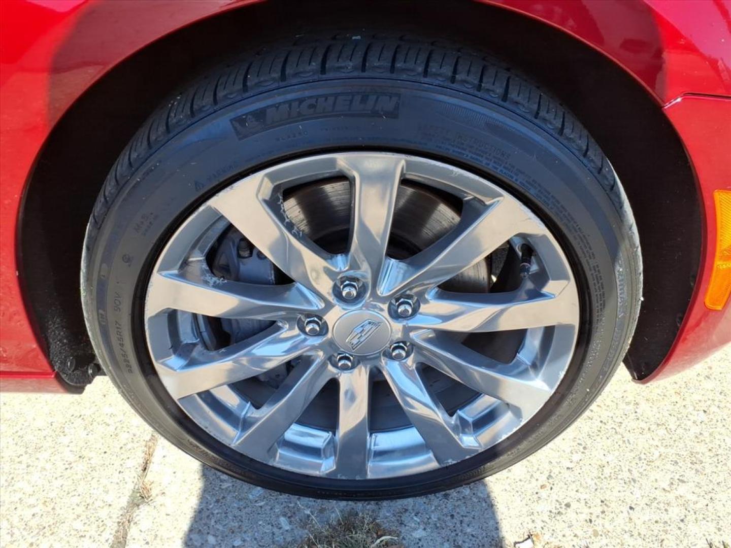 2018 Red Obsession Tintcoat Cadillac ATS 2.0T Luxury (1G6AF5SX9J0) with an 2.0L 2.0L Turbo I4 272hp 295ft. lbs. Direct Injection engine, 8-Speed Shiftable Automatic transmission, located at 5505 N. Summit St., Toledo, OH, 43611, (419) 729-2688, 41.654953, -83.530014 - Photo#29