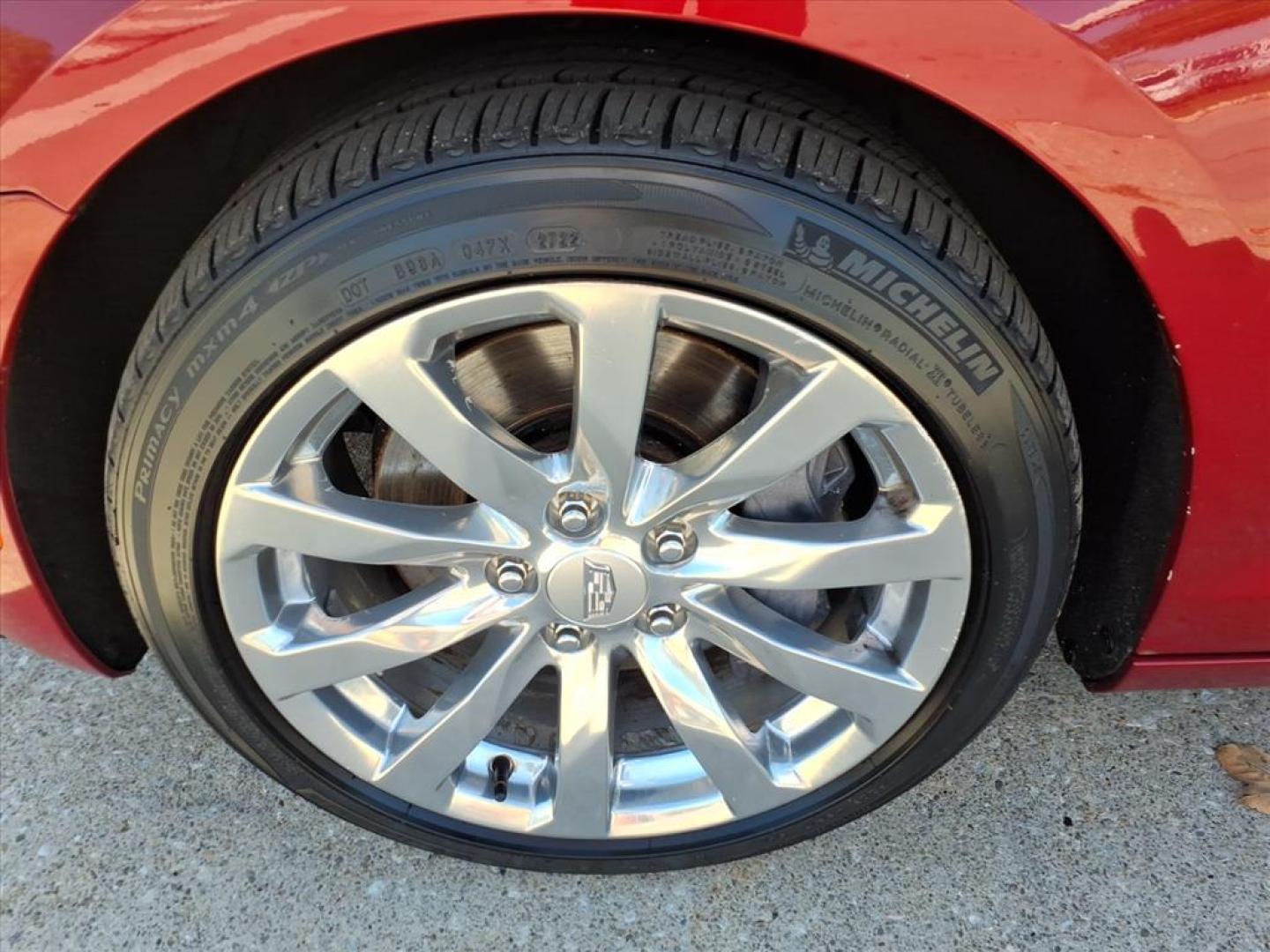 2018 Red Obsession Tintcoat Cadillac ATS 2.0T Luxury (1G6AF5SX9J0) with an 2.0L 2.0L Turbo I4 272hp 295ft. lbs. Direct Injection engine, 8-Speed Shiftable Automatic transmission, located at 5505 N. Summit St., Toledo, OH, 43611, (419) 729-2688, 41.654953, -83.530014 - Photo#30