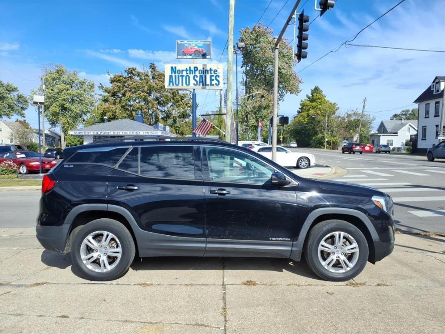 2018 Ebony Twilight Metallic GMC Terrain SLE Diesel (3GKALUEU9JL) with an 1.6L 1.6L Diesel Turbo I4 137hp 240ft. lbs. Direct Injection engine, 6-Speed Shiftable Automatic transmission, located at 5505 N. Summit St., Toledo, OH, 43611, (419) 729-2688, 41.654953, -83.530014 - Photo#0